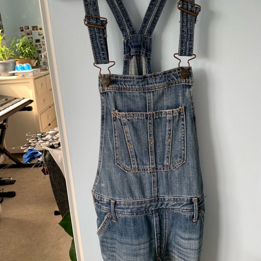 Abercrombie denim overalls-excellent condition ❤️